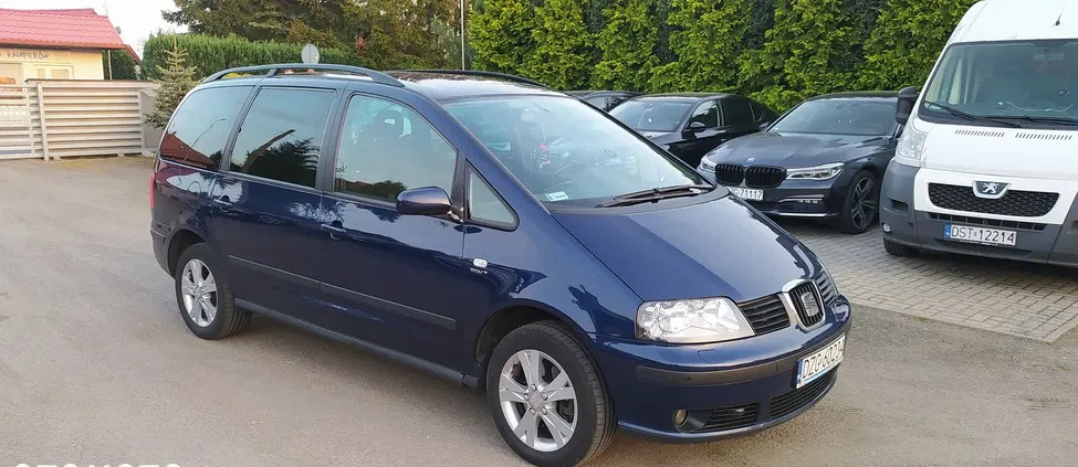 Seat Alhambra cena 19500 przebieg: 316000, rok produkcji 2008 z Pieńsk małe 529